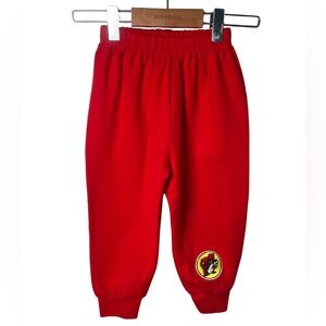 Buc-ee's Jogger Sweatpants Red Unisex 3T